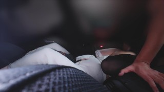 満車の駐車場で甘射精×３とガチ射精×１でしっかり種付けマーキングされた♡誰かいるかもしれないのに助手席に肉オナホ乗せてるとおちんぽムズムズなっちゃうの？